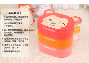 義烏商貿(mào)城中的溫馨守護(hù) 卡通透明小熊藥盒的日用品貿(mào)易新篇章